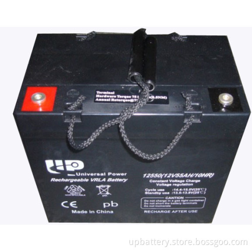 Factory Outlet! Deep Cycle Battery 12V55ah
